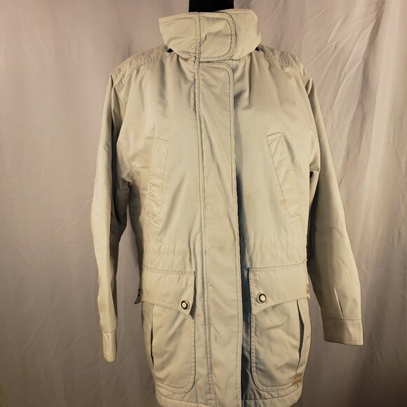 Women's WEATHER WATCHER Zip Up Car Length Jacket - M - Picture 2 of 5